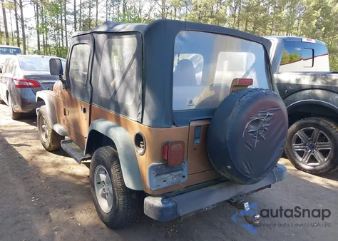 1999 Jeep Wrangler / Tj Se z USA, uszkodzony, nr VIN 1J4FY29P0XP436003